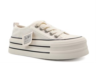 Ewoll 261-2011 Bej Kadın Sneakers