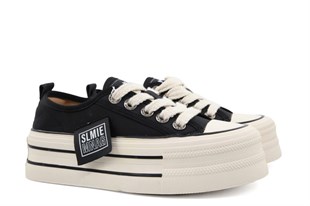 Ewoll 261-2011 Siyah Kadın Sneakers