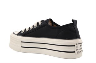 Ewoll 261-2011 Siyah Kadın Sneakers