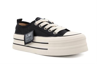 Ewoll 261-2011 Siyah Kadın Sneakers