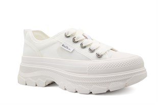 Ewoll 261-2012 Beyaz Kadın Sneakers