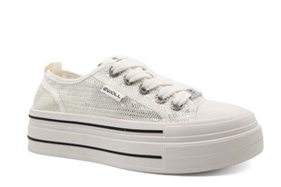 Ewoll 261-2014 Beyaz Kadın Sneakers
