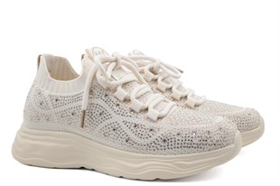 Ewoll 261-2061 Bej Kadın Sneakers