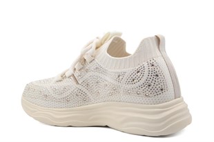 Ewoll 261-2061 Bej Kadın Sneakers
