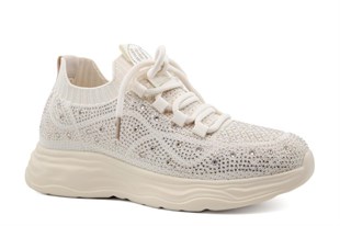 Ewoll 261-2061 Bej Kadın Sneakers