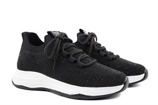 Ewoll 261-2061 Siyah Kadın Sneakers