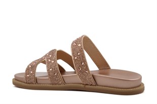 Ewoll 261-4045 Gold Kadın Terlik