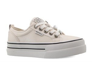 Ewoll 262-1124 Bej Kadın Sneakers