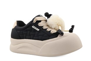 Ewoll 262-1153 Siyah Kadın Sneakers