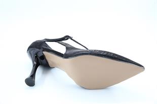 Feles 038-2504 Siyah Kadın Topuklu Ayakkabı