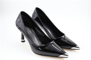 Feles 047-111 Siyah Kadın Topuklu Ayakkabı