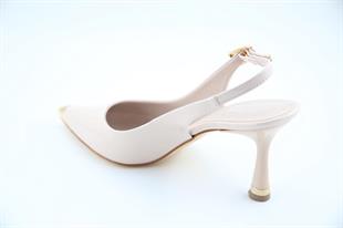 Feles 047-112 Ten Rugan Kadın Topuklu Ayakkabı