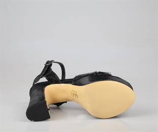 Feles 053-350 Siyah Kadın Topuklu Ayakkabı