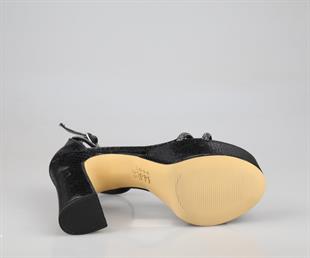 Feles 053-398 Siyah Kadın Topuklu Ayakkabı