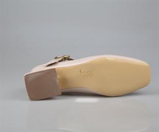 Feles 058-510 Ten Rugan Kadın Topuklu Ayakkabı