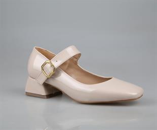 Feles 058-510 Ten Rugan Kadın Topuklu Ayakkabı