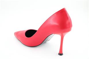 Feles 070-1321 Kırmızı Kadın Topuklu Ayakkabı