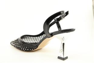 Feles 077-1128-19 Siyah Kadın Topuklu Ayakkabı