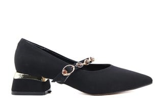 Feles 077-258-107 Siyah Kadın Günlük Ayakkabı