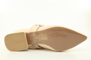 Feles 077-608-105 Krem Kadın Topuklu Ayakkabı