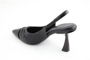 Feles 083-807 Siyah Kadın Topuklu Ayakkabı