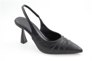 Feles 083-807 Siyah Kadın Topuklu Ayakkabı