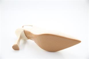 Feles 083-807 Ten Rengi Kadın Topuklu Ayakkabı