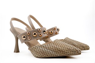 Feles 083-870 Bej Kadın Günlük Ayakkabı