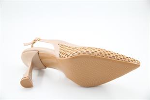 Feles 083-875 Nut Kadın Topuklu Ayakkabı