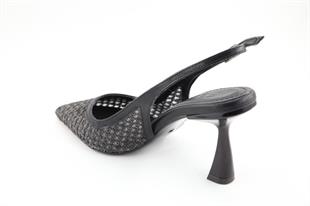 Feles 083-875 Siyah Kadın Topuklu Ayakkabı