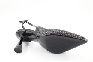 Feles 083-875 Siyah Kadın Topuklu Ayakkabı