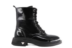 Feles 088-5015 Siyah Rugan Kadın Bot