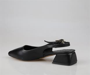 Feles 110-303 Siyah Kadın Topuklu Ayakkabı