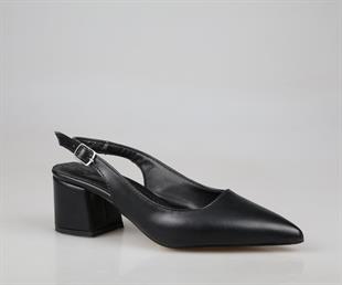 Feles 110-420 Siyah Kadın Topuklu Ayakkabı