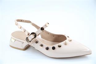 Feles 129-1200 Ten Rugan Kadın Topuklu Ayakkabı