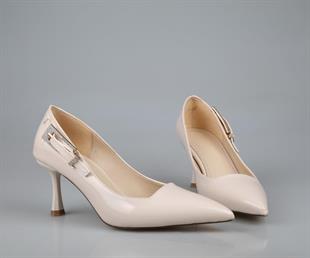 Feles 129-1295 Ten Rugan Kadın Topuklu Ayakkabı