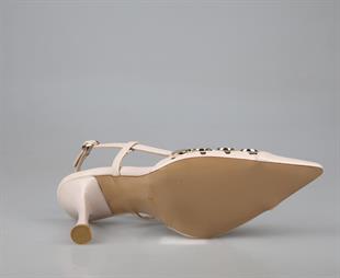 Feles 129-1302 Ten Rugan Kadın Topuklu Ayakkabı