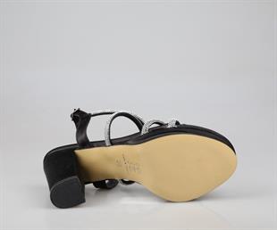 Feles 138-392 Siyah Kadın Topuklu Ayakkabı