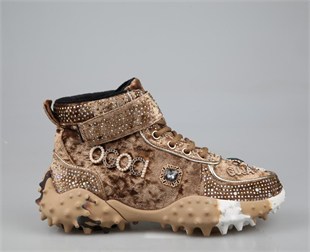 GUJA 24k351 Boğazlı Camel Kadın Sneakers