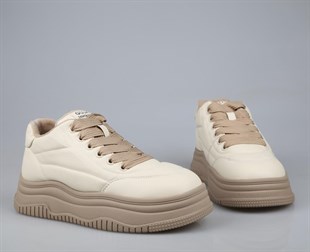 GUJA 24k382-1 Bej Kadın Sneakers