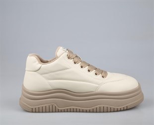 GUJA 24k382-1 Bej Kadın Sneakers