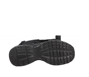 GUJA 24y363-1 Air Dolgu Taban Siyah Kadın Sandalet