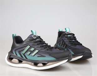 GUJA 24y503 Yeşil Erkek Sneakers