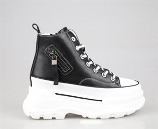 GUJA 25k345-4 Siyah Kadın Bot