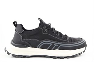 GUJA 25k502-7 Siyah Erkek Sneakers