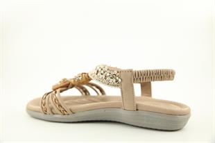 GUJA 25y129-2 Bej Çocuk Sandalet