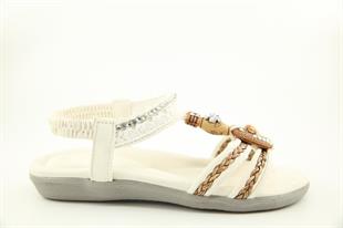 GUJA 25y129-2 Beyaz Çocuk Sandalet