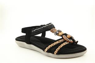 GUJA 25y129-2 Siyah Çocuk Sandalet