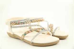 GUJA 25y156-4 Beyaz Çocuk Sandalet