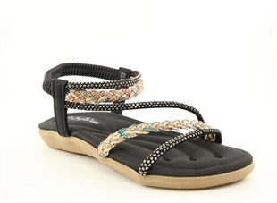 GUJA 25y156-4 Siyah Çocuk Sandalet